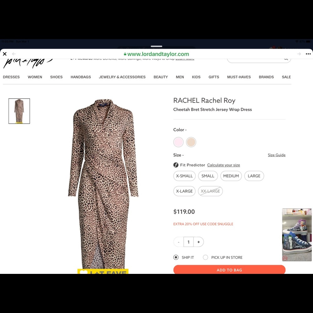 Rachel-Rachel Roy dress, never worn